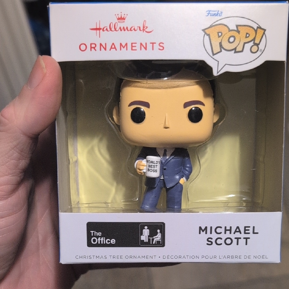 Hallmark Funko Pop Michael Scott Ornament